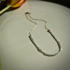 barcelona necklace (labradorite)